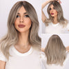 18-inch | Ombre Grey Loose Wave without Bangs | SM250