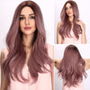 26-inch | Ombre Pink Loose Wave without Bangs | SM8041