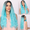 26-inch | Blue Loose Wave without Hair Bangs | SM9009