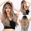 26-inch | Gray Loose Wave without Hair Bangs | SM457