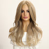 Lillian Gold Loose Wave Lace Synthetic Wig SM9013