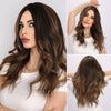 18-inch | Ombre Brown Loose Wave without Bangs | SM279-1