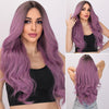 28-inch | Purple Loose Wave without Hair Bangs | SM5120