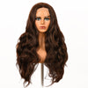 24-inch |  brown Highlight  Loose Wave without Hair Bangs T-Part Lace Front bodywave | SML720