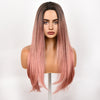 Rose | Pink Gradient | Stranght | Synthetic Wig | 28inch |SM314