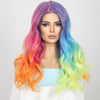24-inch | Colourful  Front T Part party wig  | SM9025