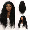 24-inch | Black Curly Hair with Headband| SMAF230