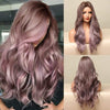 26-inch | Ombre Purple-Grey Loose Wave without Bangs | SM5224